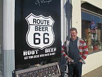 USA - Wilmington IL - David at Route Beer 66 Home (7 Apr 2009)